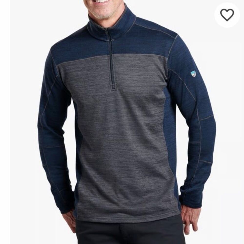 KUHL Men’s Ryzer 1/4 Zip Sweater UPF 50